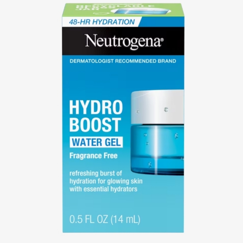 Neutrogena Hydro Boost Hyaluronic Acid Water Gel Moisturizer, travel size